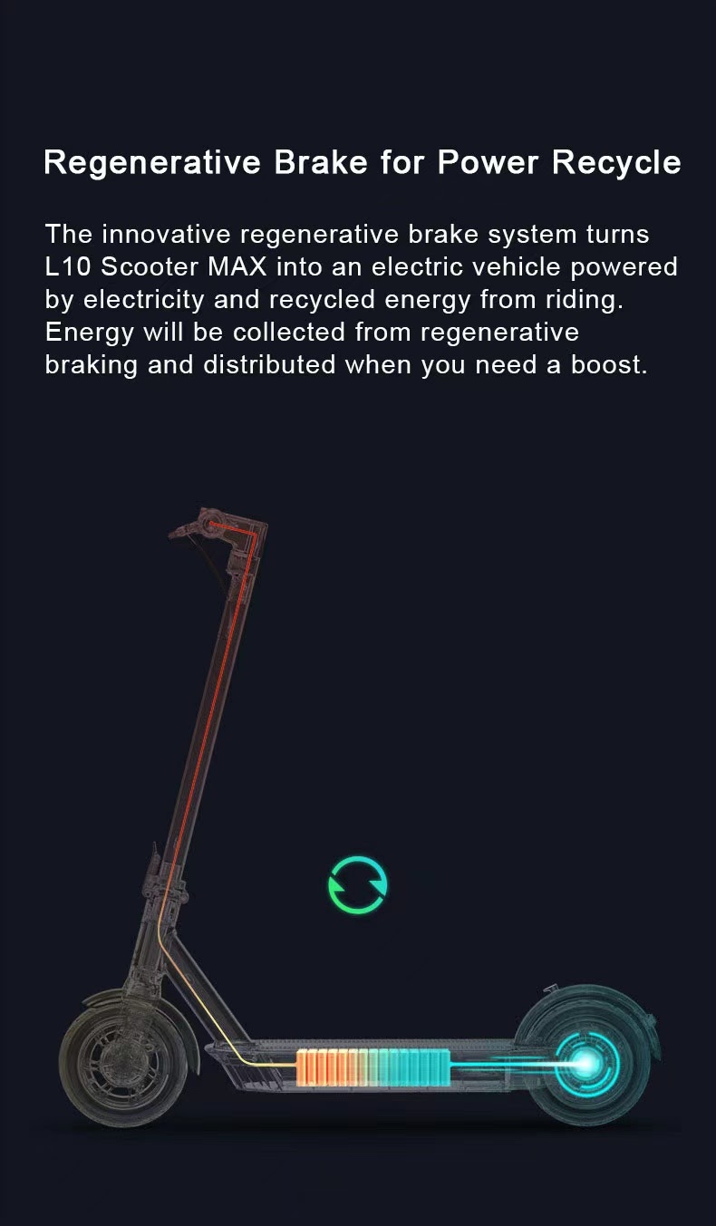 10inch 6.6ah off road original Segway Ninebot G30 Max Same Model Type Style Electric Scooters Clone Copy China OEM ODM Factory Supplier E Scooters