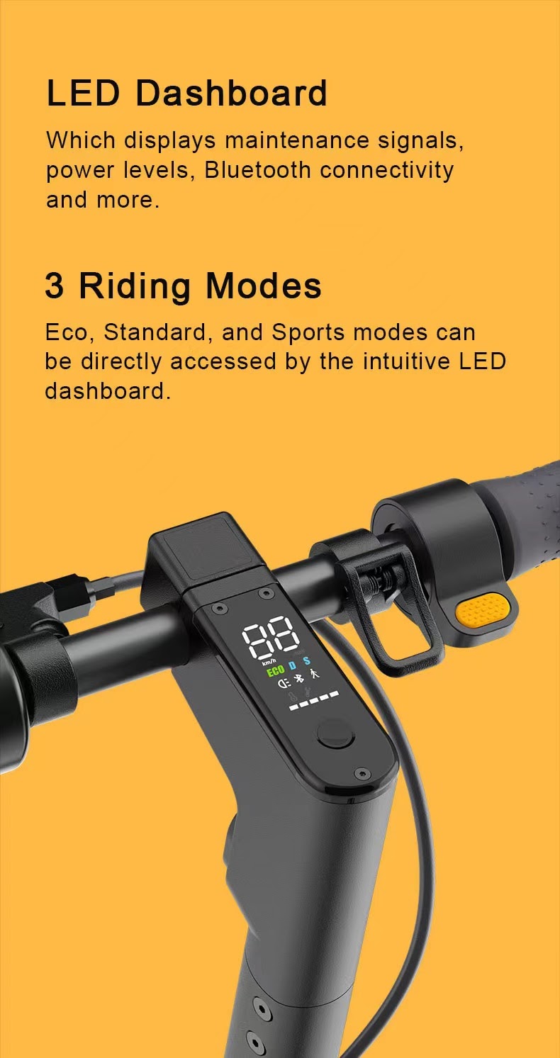 10inch 6.6ah off road original Segway Ninebot G30 Max Same Model Type Style Electric Scooters Clone Copy China OEM ODM Factory Supplier E Scooters