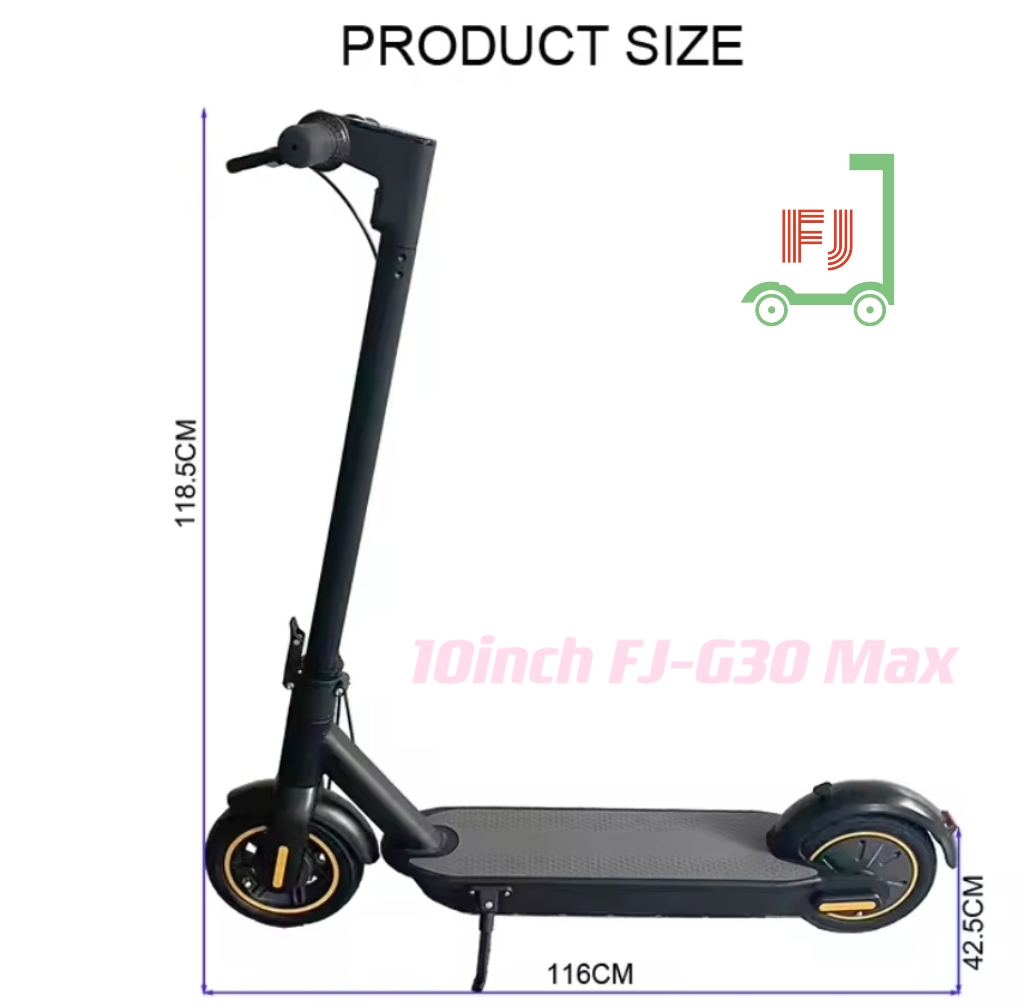 10inch 6.6ah off road original Segway Ninebot G30 Max Same Model Type Style Electric Scooters Clone Copy China OEM ODM Factory Supplier E Scooters